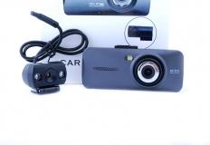 Широкоъгълен видеорегистратор с две камери