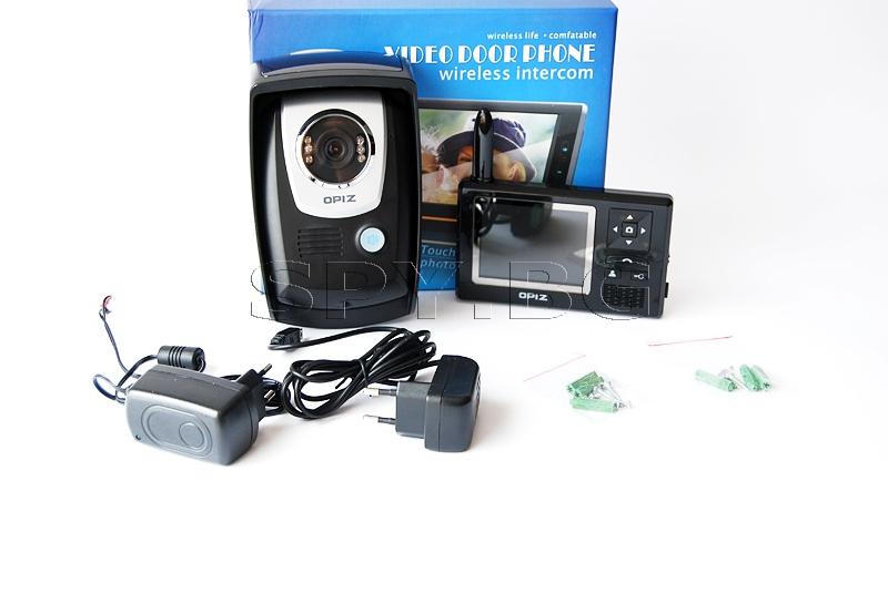 Видеодомофон за апартамент - безжичен