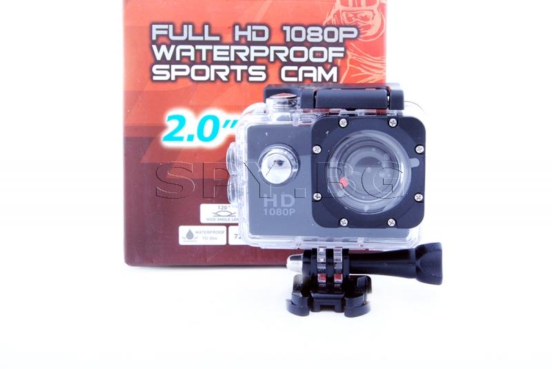 Херметична спортна камера с 1.5 инчов дисплей
