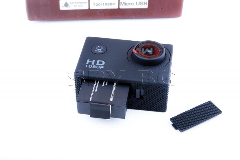 Херметична спортна камера с 1.5 инчов дисплей