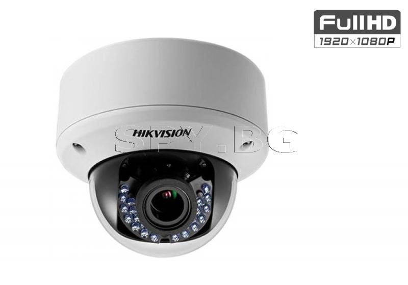HD-TVI куполна камера 2MP FullHD HIKVISION