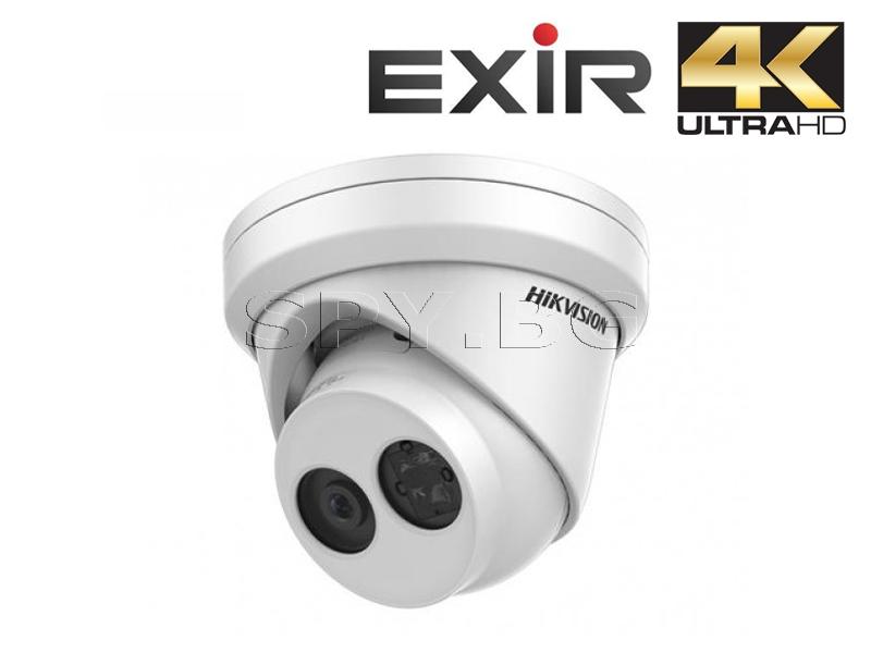 4K UltraHD IP камера 8MP Ден/Нощ, EXIR до 30м - HIKVISION