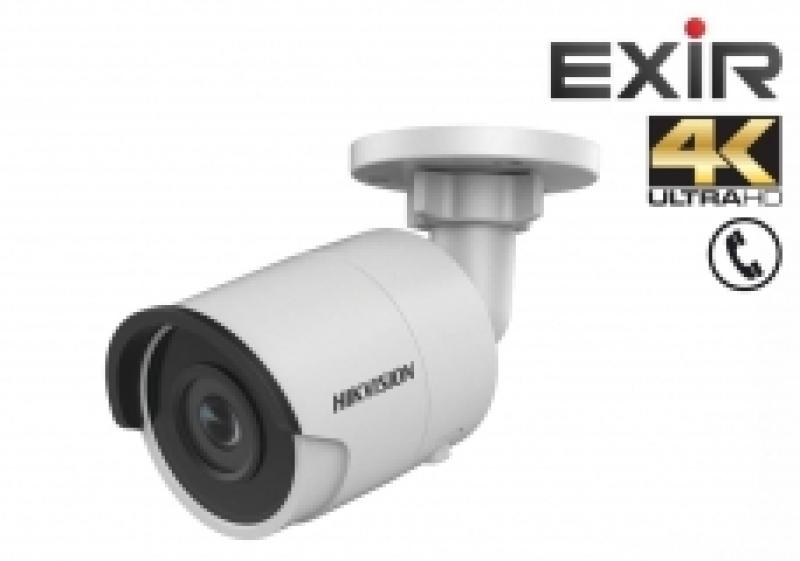 4K UltraHD IP камера, EXIR технология с обхват до 30м - HIKVISION