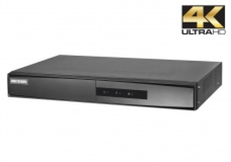 4-канален NVR рекордер/сървър до 8 MP - HIKVISION