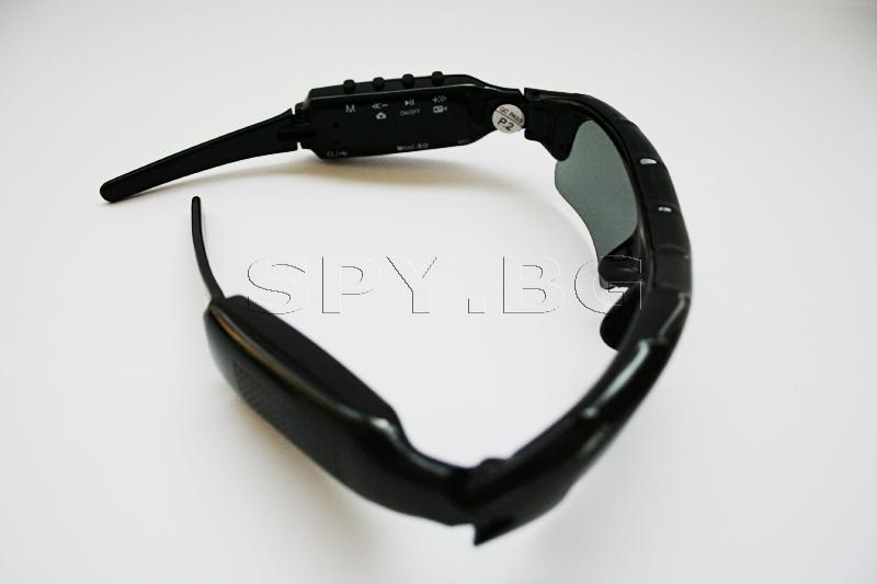 Шпионска камера, MP3, слънчеви очила - 4GB 